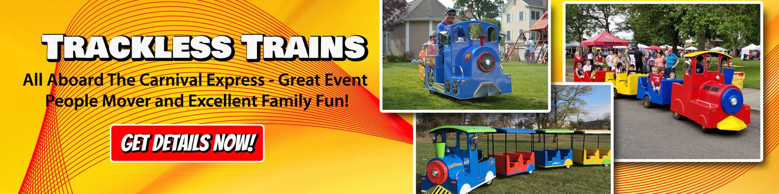 Trackless Train Rentals